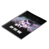 Gepersonaliseerd - schattige jager-bunny notitieboek (Linkerzijde)