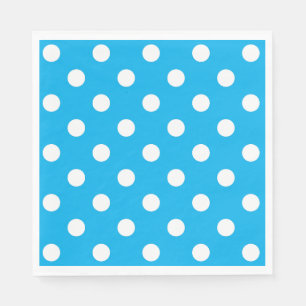 Gepersonaliseerd schattige polka-stippen servet