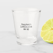 Gepersonaliseerd schitterend glas (Voorkant)