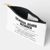 Gepersonaliseerd schoolbestuurslid Grappig Etui (Open)