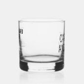 Gepersonaliseerd schoolbestuurslid Grappig Whisky Glas (Links)