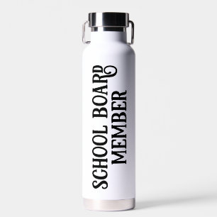 Gepersonaliseerd schoolbestuurslid waterfles