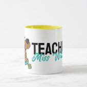 Gepersonaliseerd | Scooby-Doo Happy Face Teacher Mok (Midden)