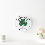 Gepersonaliseerd Shamrock Pub Wall klok (Huis)