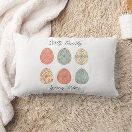Gepersonaliseerd Sierkussen – Pastel Floral Kussen