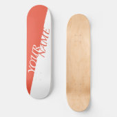 Gepersonaliseerd skateboard - Jouw naam toevoegen (Voorkant)