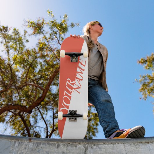 Gepersonaliseerd skateboard - Jouw naam toevoegen (Buiten 1)
