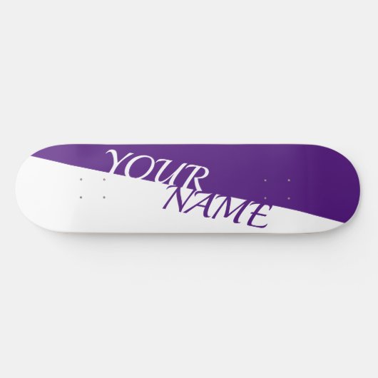 Gepersonaliseerd skateboard - Jouw naam toevoegen (Horizontaal)