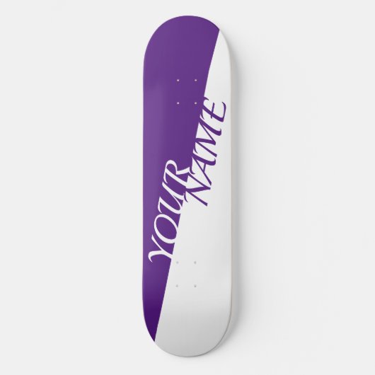 Gepersonaliseerd skateboard - Jouw naam toevoegen (Voorkant)
