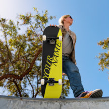Gepersonaliseerd skateboard - Jouw naam toevoegen