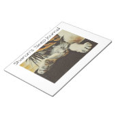 Gepersonaliseerd slaapdagboek notitieblok (Schuin)