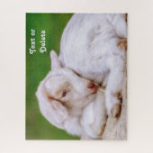 Gepersonaliseerd Slapy Baby Kind Legpuzzel (Verticaal)