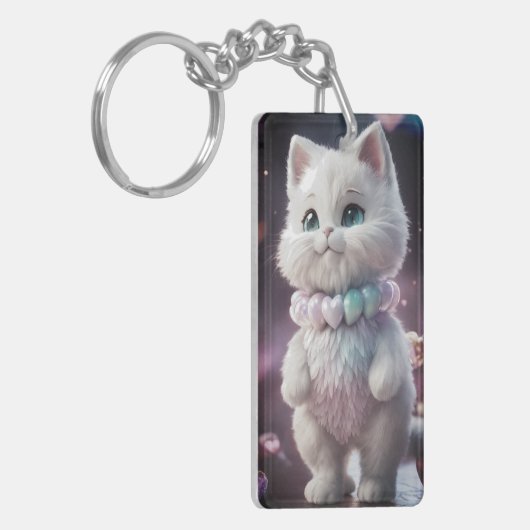 "Gepersonaliseerd Sleutelhanger afdrukken" (Voorkant Links)