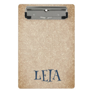 Gepersonaliseerd Spaans Vanille Papier Mini Klembord
