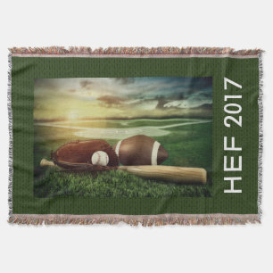 Gepersonaliseerd sporten gooien deken
