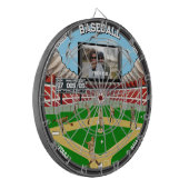 Gepersonaliseerd stadionhuis dartbord (Voorkant Links)