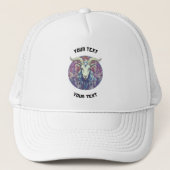 GEPERSONALISEERD STEENBOOMTEKEN TRUCKER PET (Voorkant)
