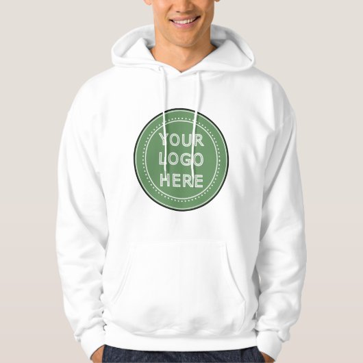 Gepersonaliseerd, stijlvol, modern en minimaal hoodie (Voorkant)