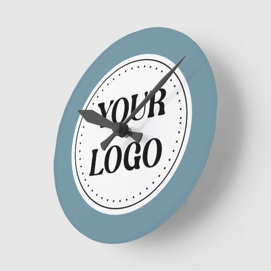 Gepersonaliseerd, stijlvol, modern en minimaal ronde klok (Hoek)