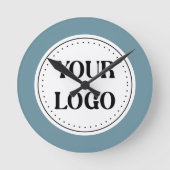 Gepersonaliseerd, stijlvol, modern en minimaal ronde klok (Voorkant)