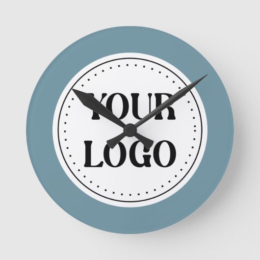 Gepersonaliseerd, stijlvol, modern en minimaal ronde klok (Voorkant)
