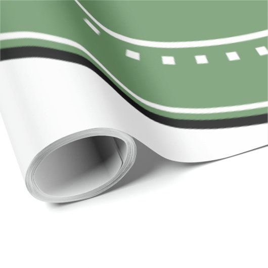 Gepersonaliseerd, stijlvol, modern & minimaal cadeaupapier (Rol Hoek)