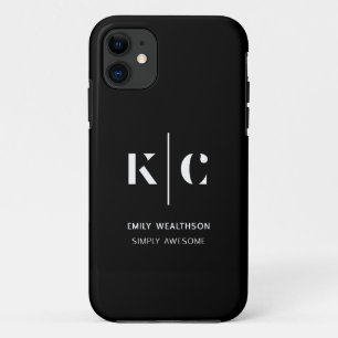 Gepersonaliseerd, stijlvol, modern & minimaal iPhone 11 hoesje