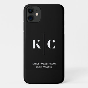 Gepersonaliseerd, stijlvol, modern & minimaal iPhone 11 hoesje