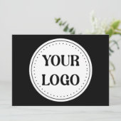 Gepersonaliseerd, stijlvol, modern & minimaal feestdagenkaart (Staand voorkant)