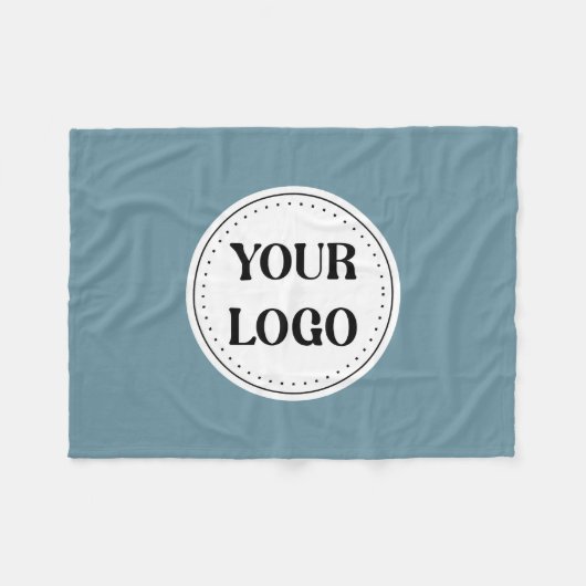 Gepersonaliseerd, stijlvol, modern & minimaal fleece deken (Voorkant (Horizontaal))