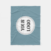 Gepersonaliseerd, stijlvol, modern & minimaal fleece deken (Voorkant)