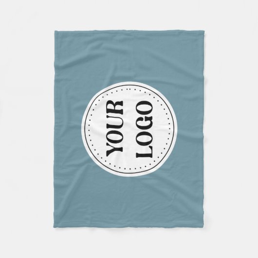 Gepersonaliseerd, stijlvol, modern & minimaal fleece deken (Voorkant)