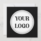 Gepersonaliseerd, stijlvol, modern & minimaal kaart (Voorkant)