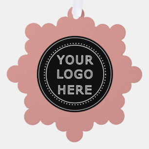 Gepersonaliseerd, stijlvol, modern & minimaal ornament kaart