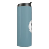 Gepersonaliseerd, stijlvol, modern & minimaal thermosbeker (Gedraaid links)