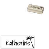 Gepersonaliseerd stutselel zaadje Een visnaam make Rubberstempel (Gestempeld)