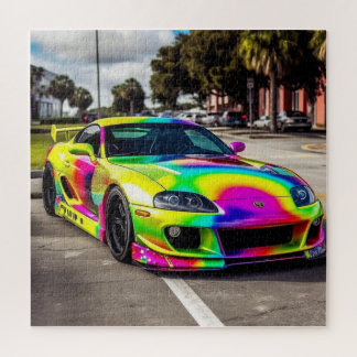 Gepersonaliseerd Supercars:Vetkleuren en wijziging Legpuzzel