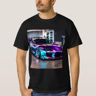 Gepersonaliseerd Supercars:Vetkleuren en wijziging T-shirt