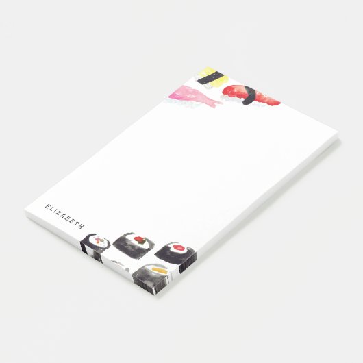 Gepersonaliseerd | Sushi Post-it® Notes (Schuin)