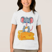 Gepersonaliseerd T-shirt voor kaasliefhebbers (Voorkant)