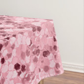 Gepersonaliseerd tafelkleed Roos Gold Glitter (Voorbeeld)