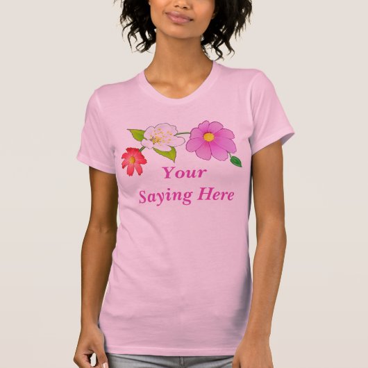 Gepersonaliseerd tanktoppen voor vrouwelijke Tankt T-shirt (Voorkant)