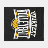 Gepersonaliseerd team van de School van de Speler  Fleece Deken (Voorkant (Horizontaal))