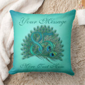 Gepersonaliseerd tekst elegant 85e verjaardag 85 K Kussen (Deken)