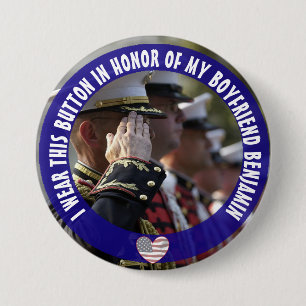 Gepersonaliseerd ter ere van mijn Boyvriend Button