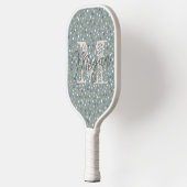 Gepersonaliseerd terrazzo monogram pickleball paddle (Links)