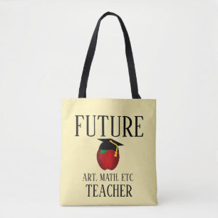 Gepersonaliseerd toekomstig Afstuderen voor docent Tote Bag