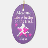 GEPERSONALISEERD TRACK STAR ORNAMENT (Links)