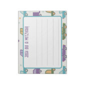 Gepersonaliseerd transport mitswa notities notitieblok (Gedraaid)