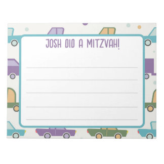 Gepersonaliseerd transport mitswa notities notitieblok